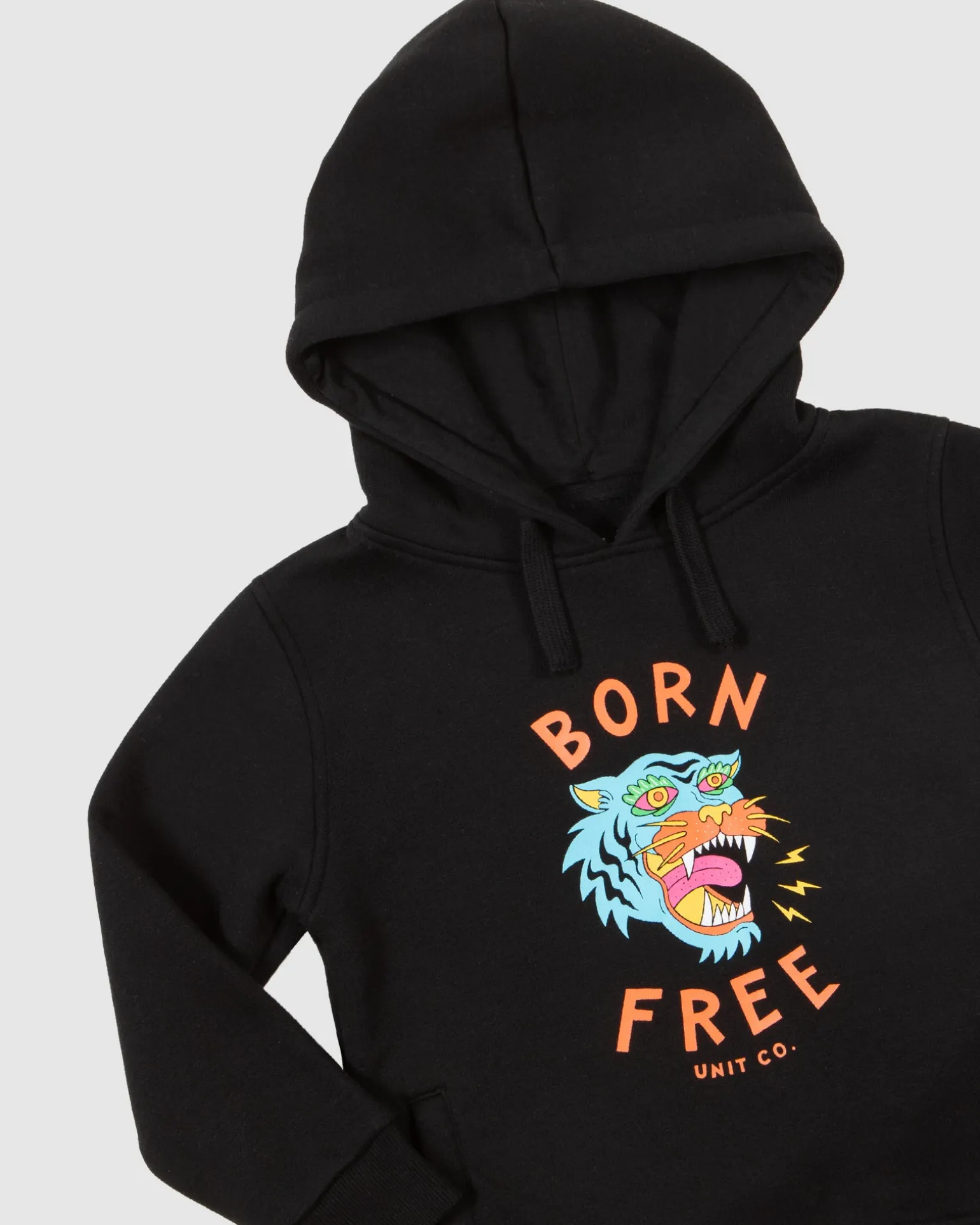 UNIT Born Free Kids Pullover Hoodie-Unit Clothing Sale