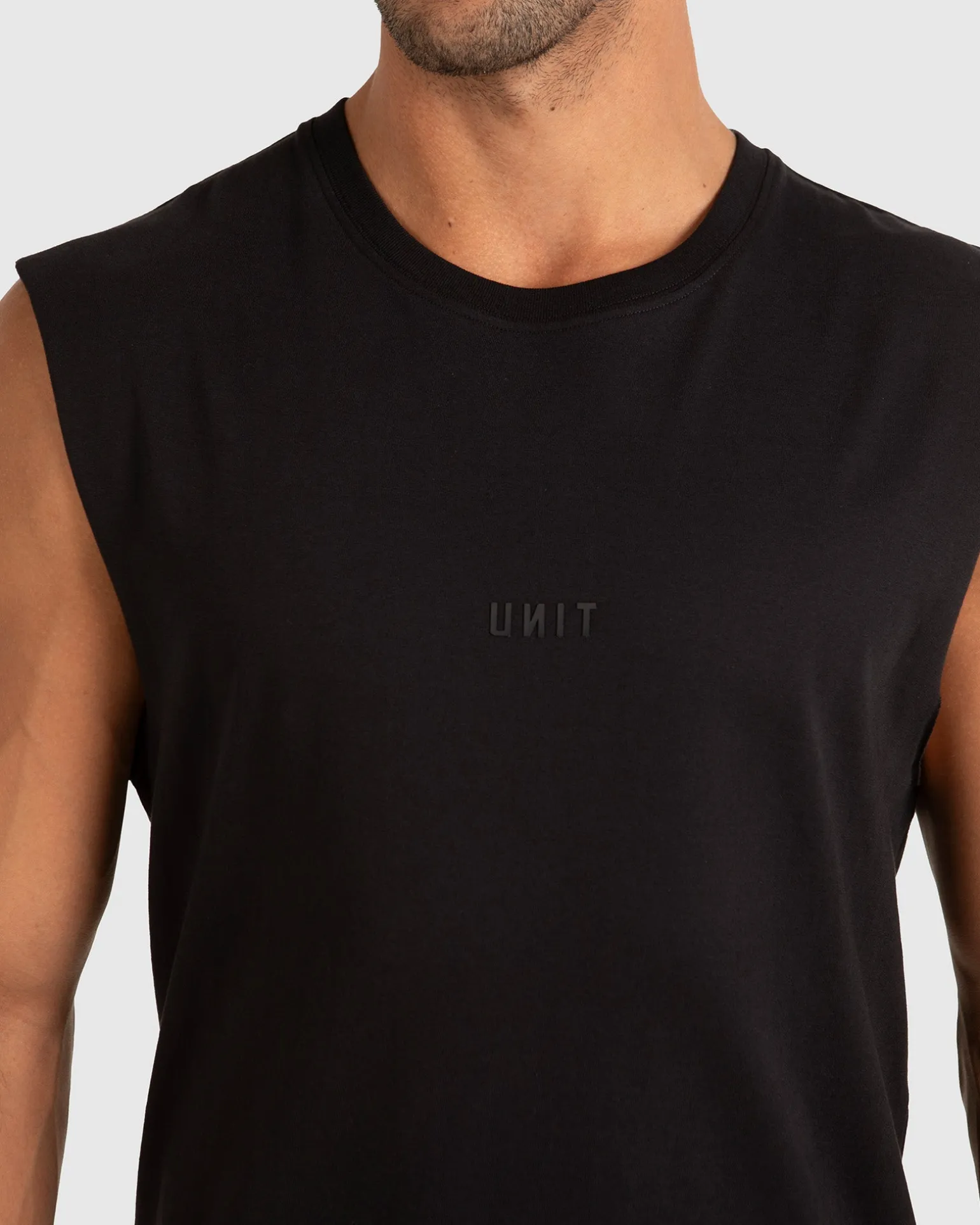 UNIT Central Muscle Tee-Unit Clothing New