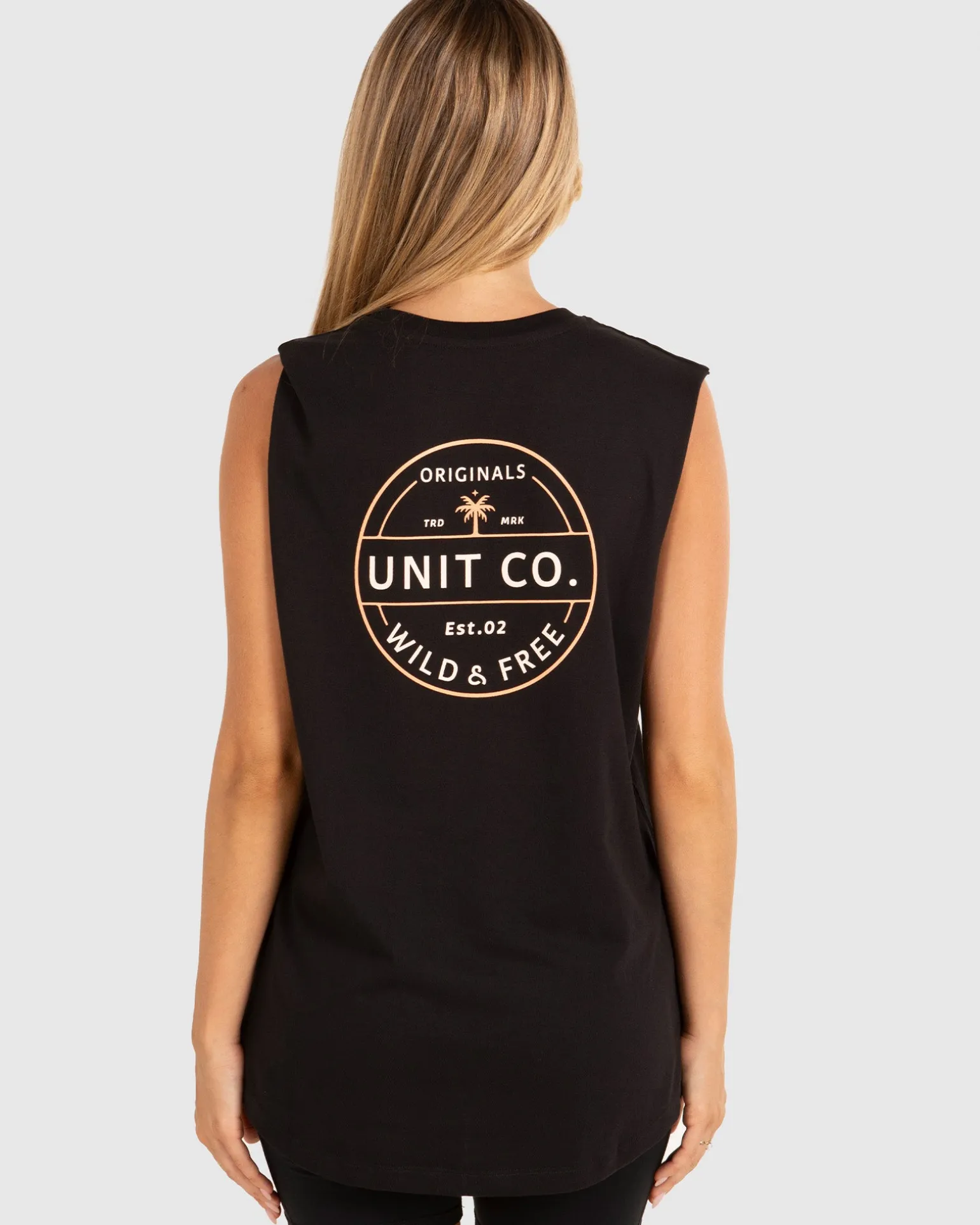 UNIT Coast Ladies Muscle Tee-Unit Clothing Store