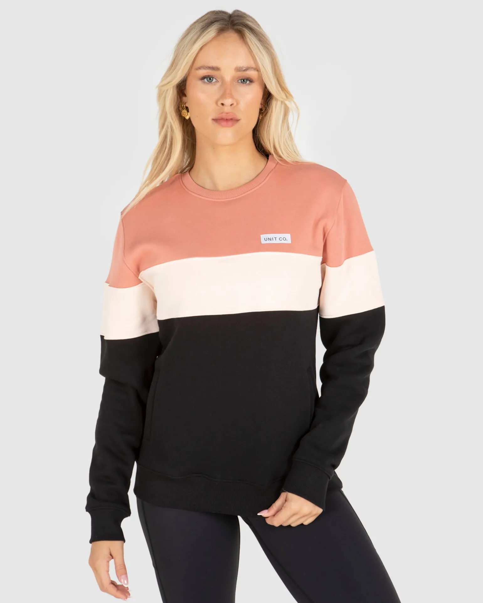 UNIT Coco Crew Ladies Crew Sweater-Unit Clothing Fashion