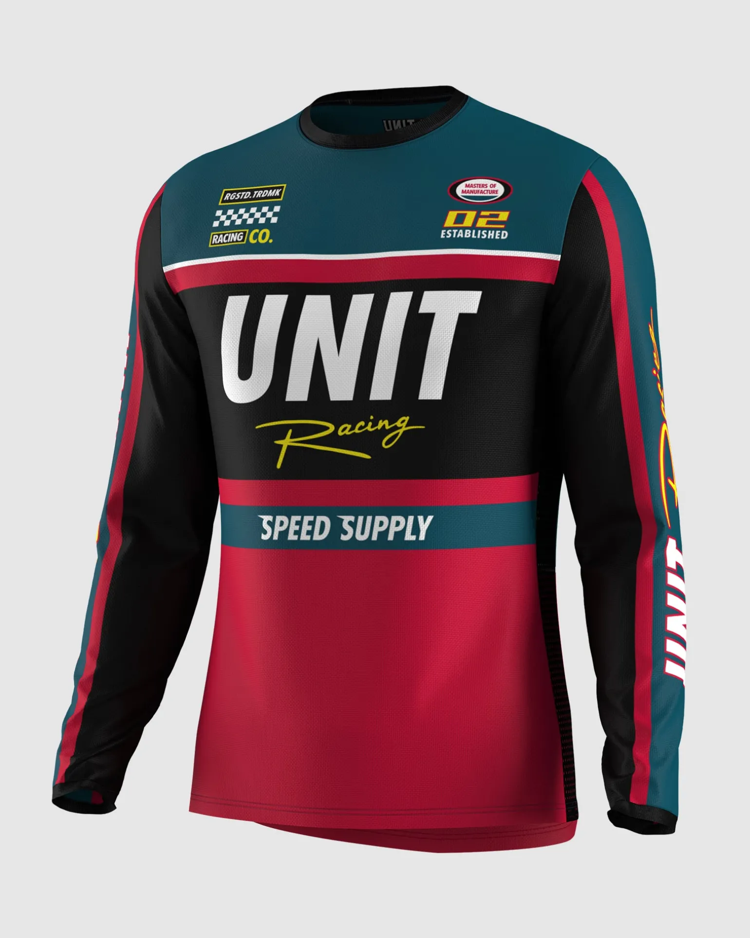 UNIT Dash Mens Riding Jersey-Unit Clothing Cheap