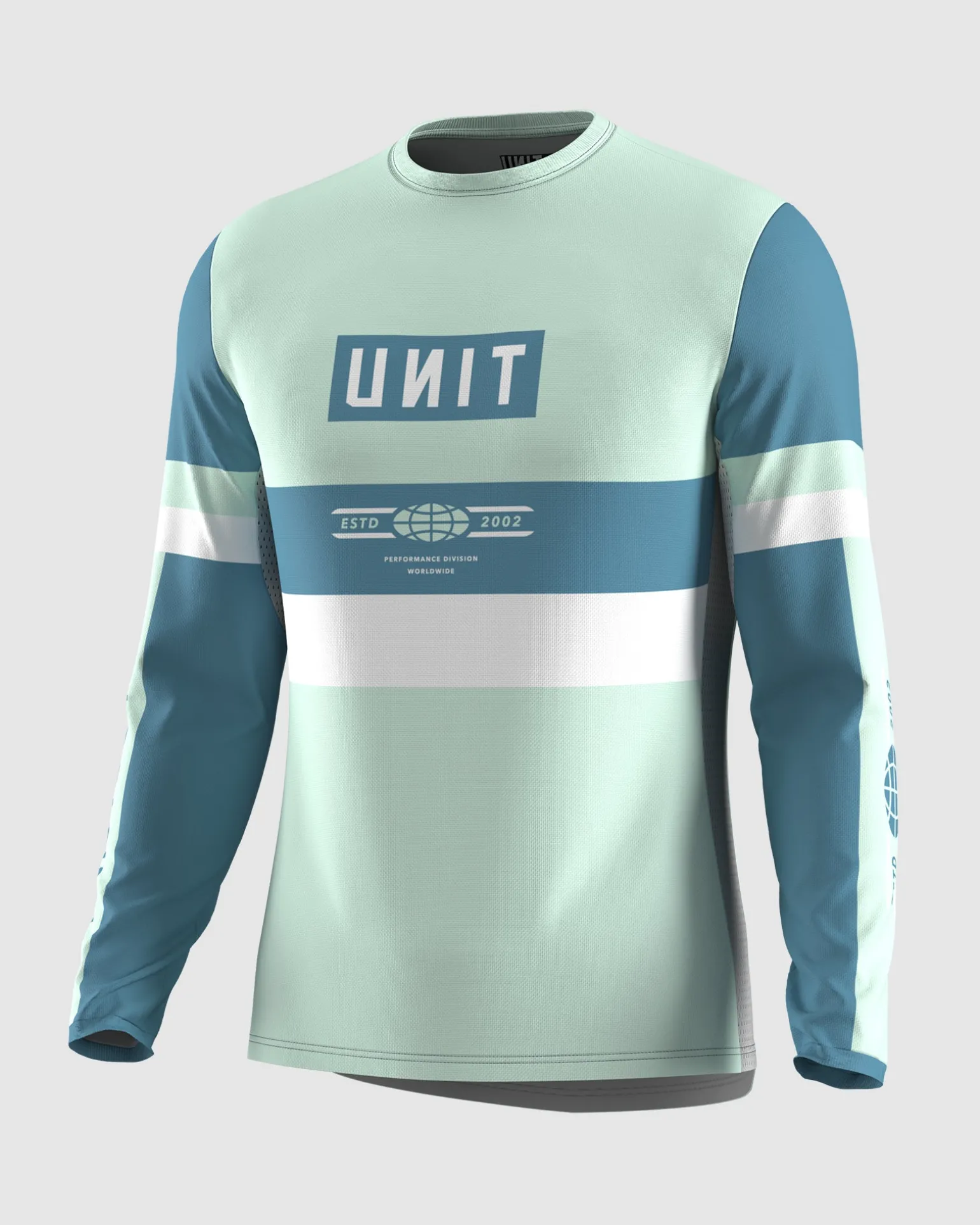 UNIT Lagoon Mens Riding Jersey-Unit Clothing Clearance