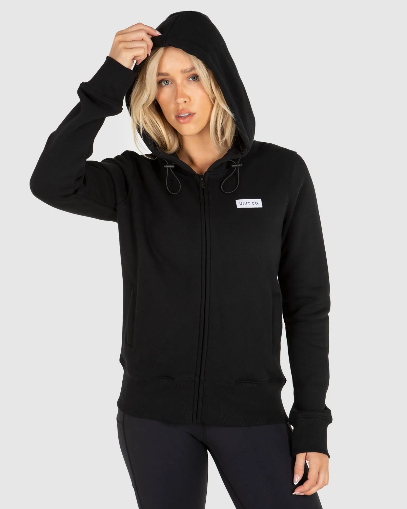 UNIT Latch Ladies Zip Thru Hoodie-Unit Clothing Cheap