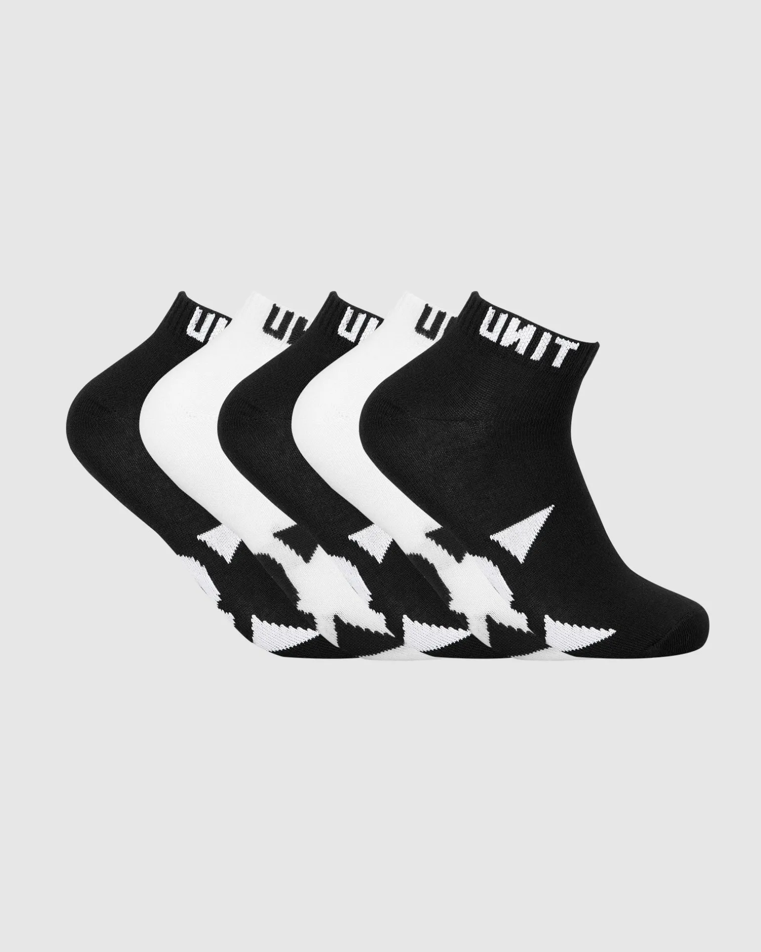 UNIT Lo Lux Socks 5 Pack-Unit Clothing Fashion