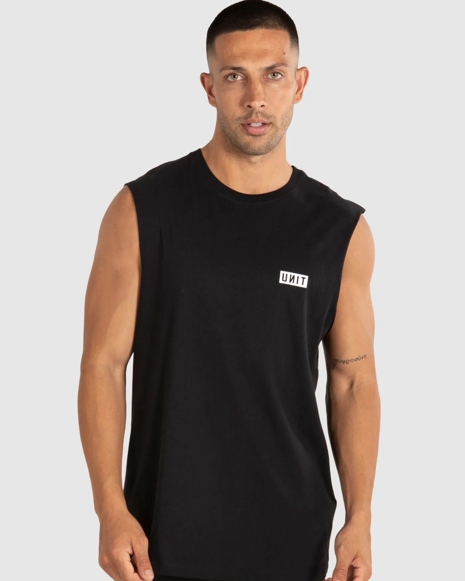 UNIT Mens Case Muscle Tee-Unit Clothing Outlet