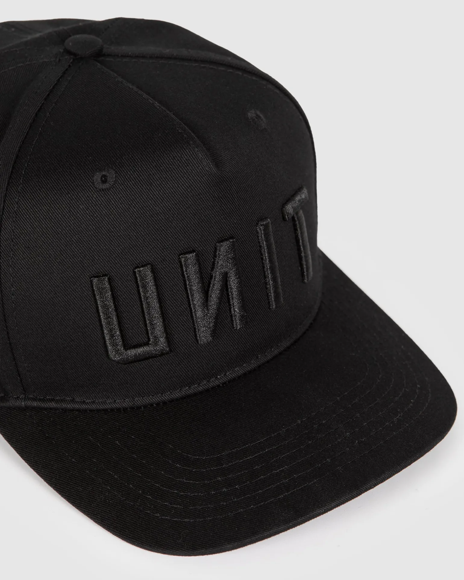 UNIT Mens Frontline Snapback Cap-Unit Clothing Fashion