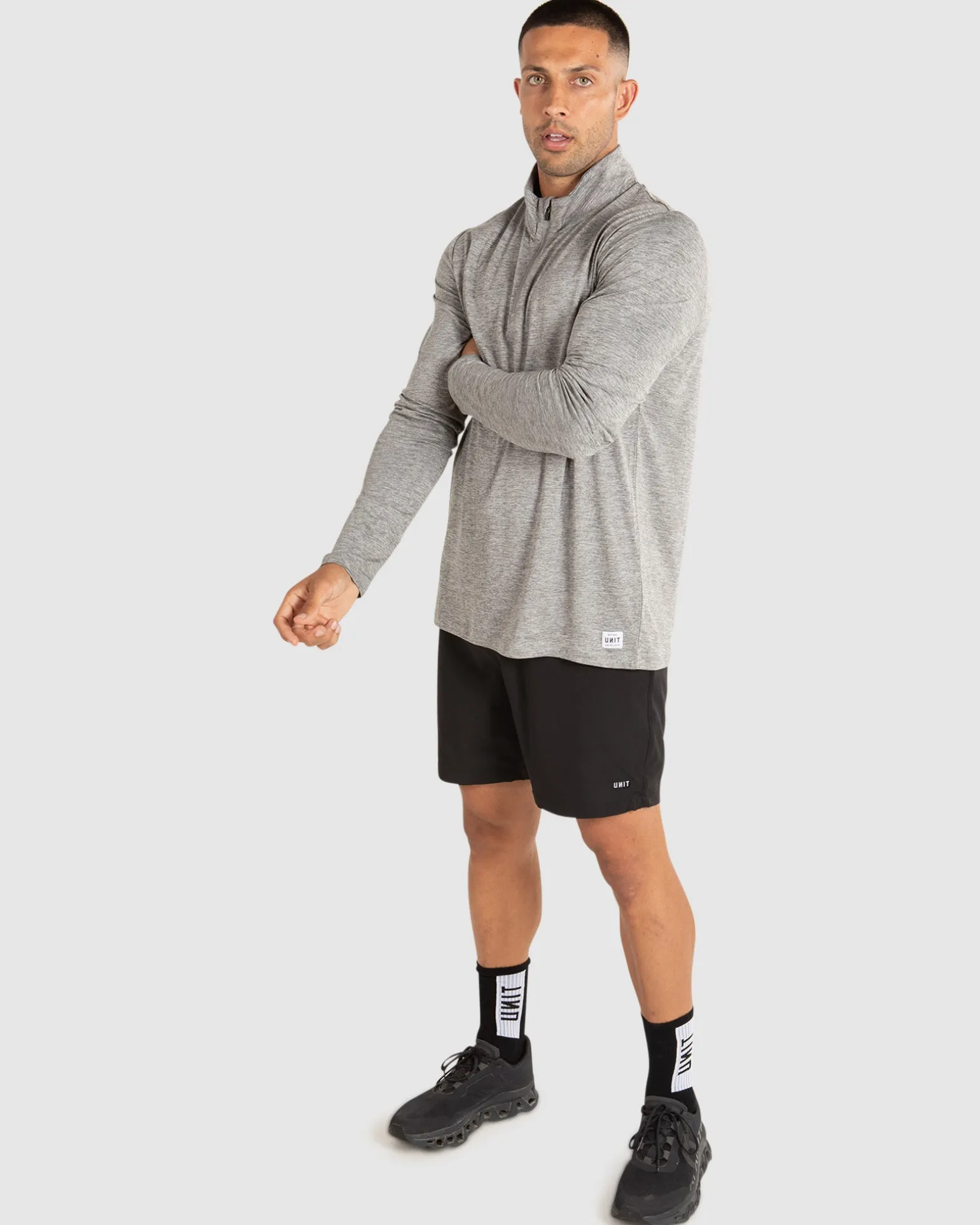UNIT Mens Performance Trainex Sports Longs Sleeve Tee-Unit Clothing Best Sale