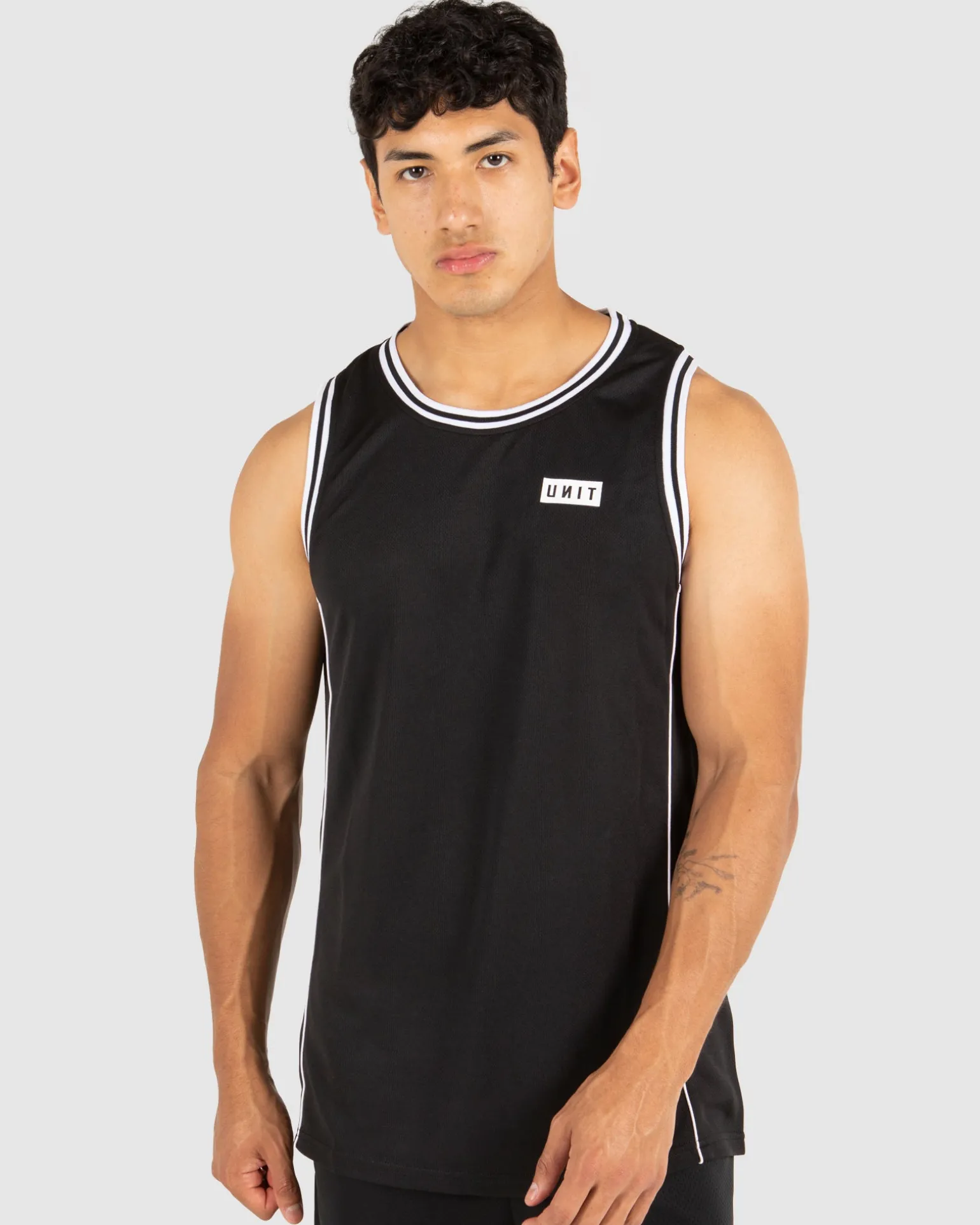 UNIT Mens Stack Sports Tank-Unit Clothing Outlet