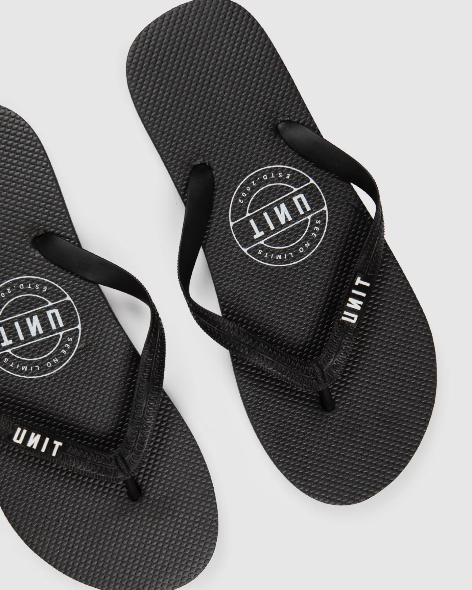 UNIT Mens Stamp Flip Flops-Unit Clothing Hot