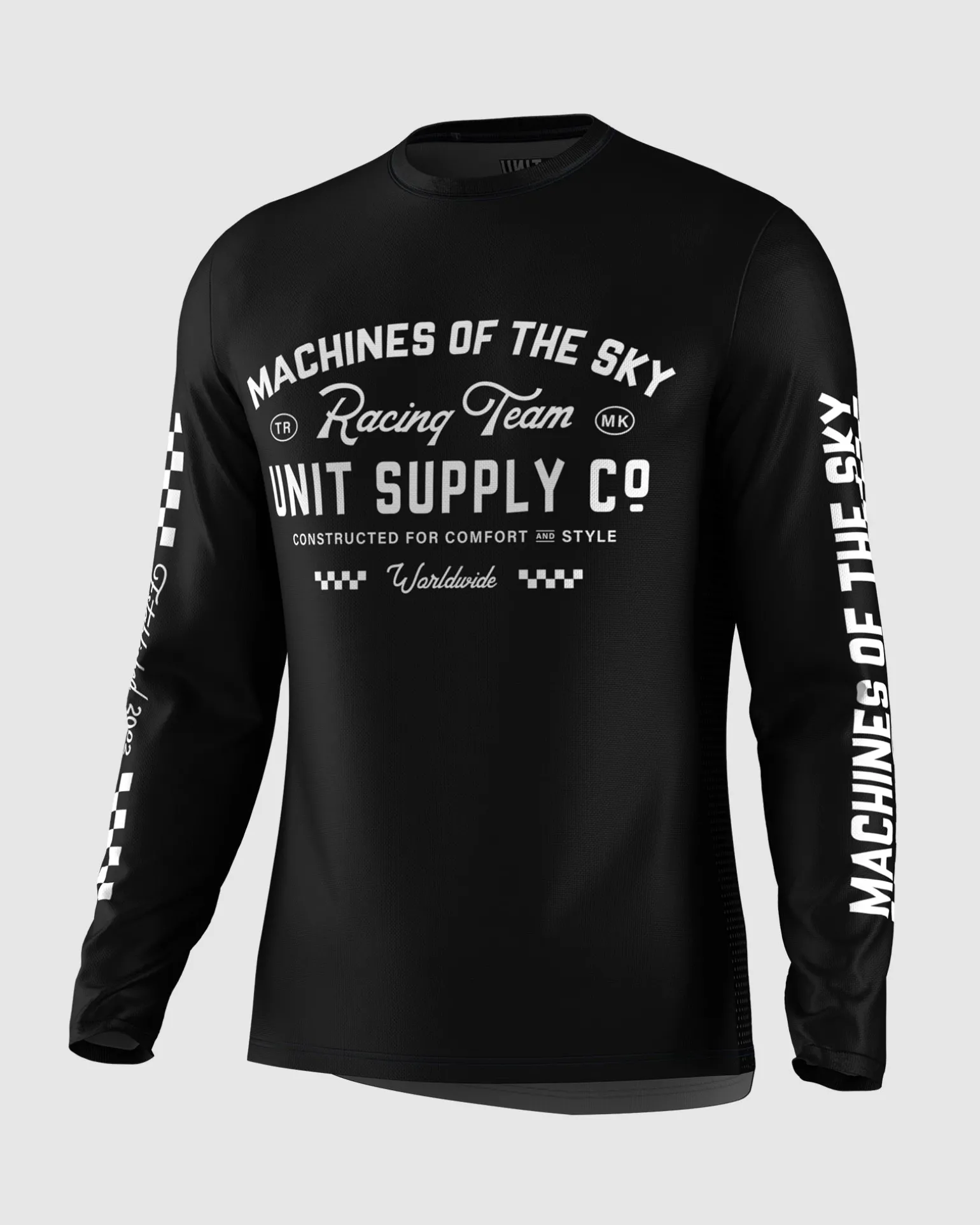 UNIT Racing Team Mens Riding Jersey-Unit Clothing Outlet