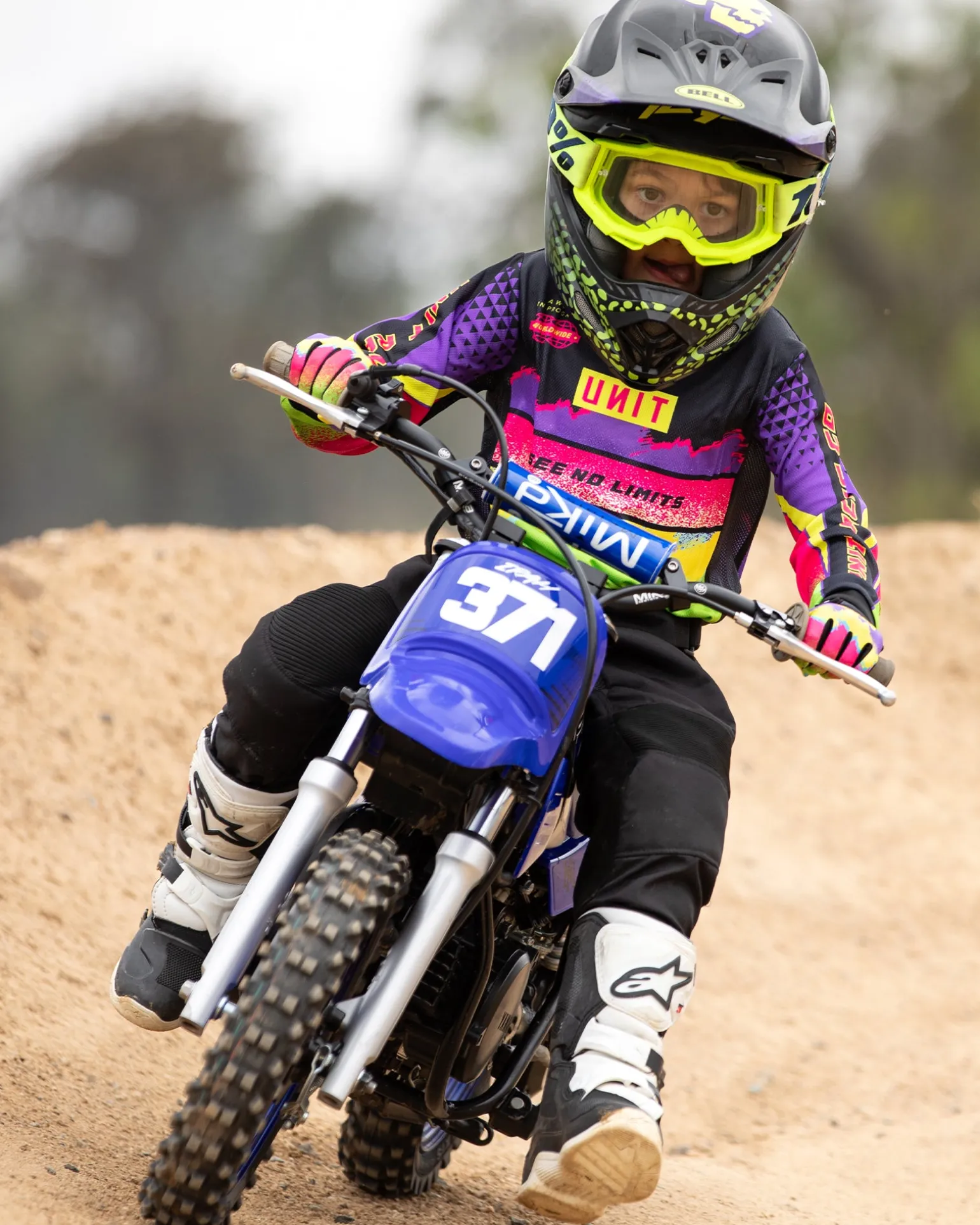 UNIT Rage Kids Riding Jersey-Unit Clothing Online