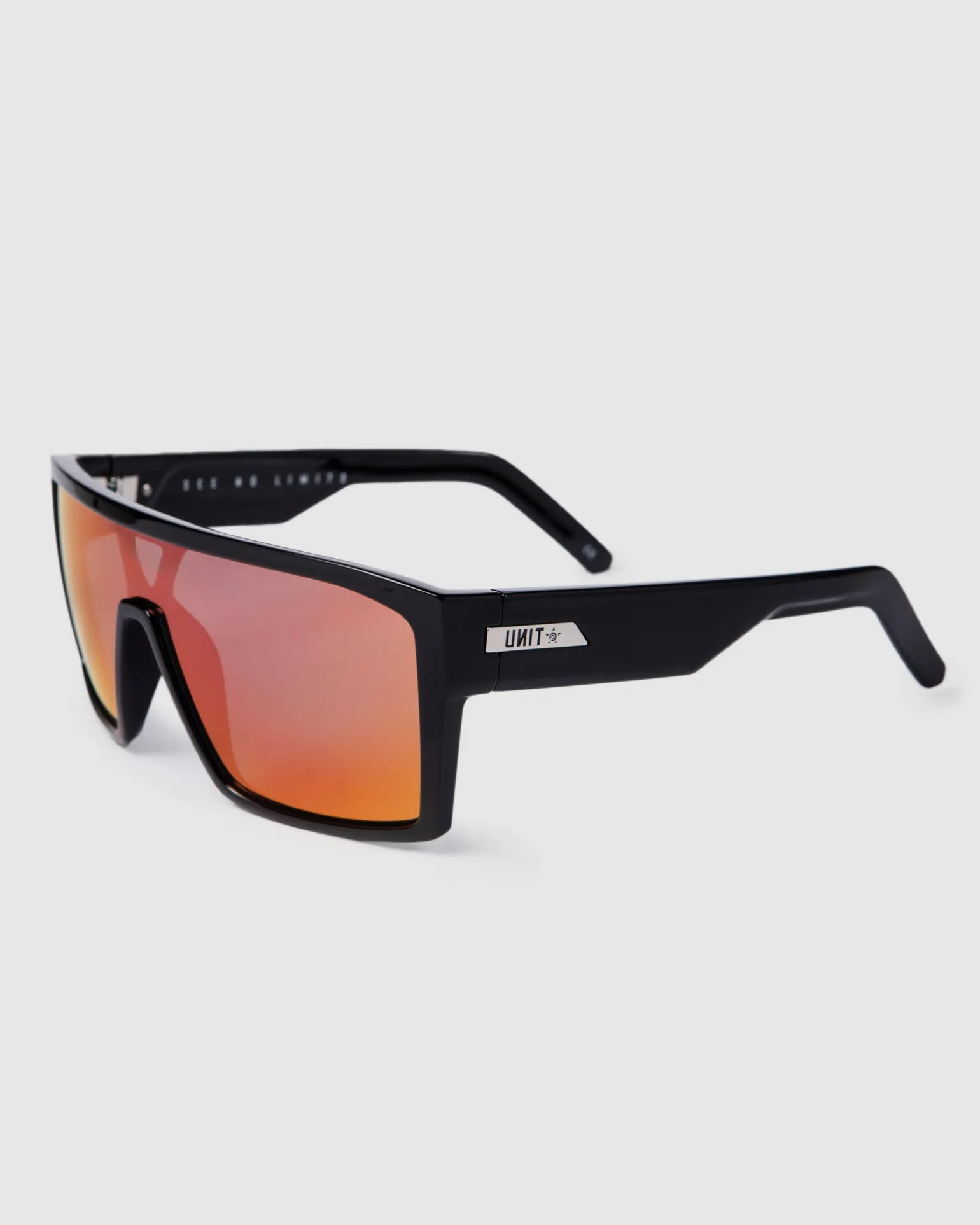 UNIT Sunglasses Command - Black Purple Polarised-Unit Clothing Best Sale