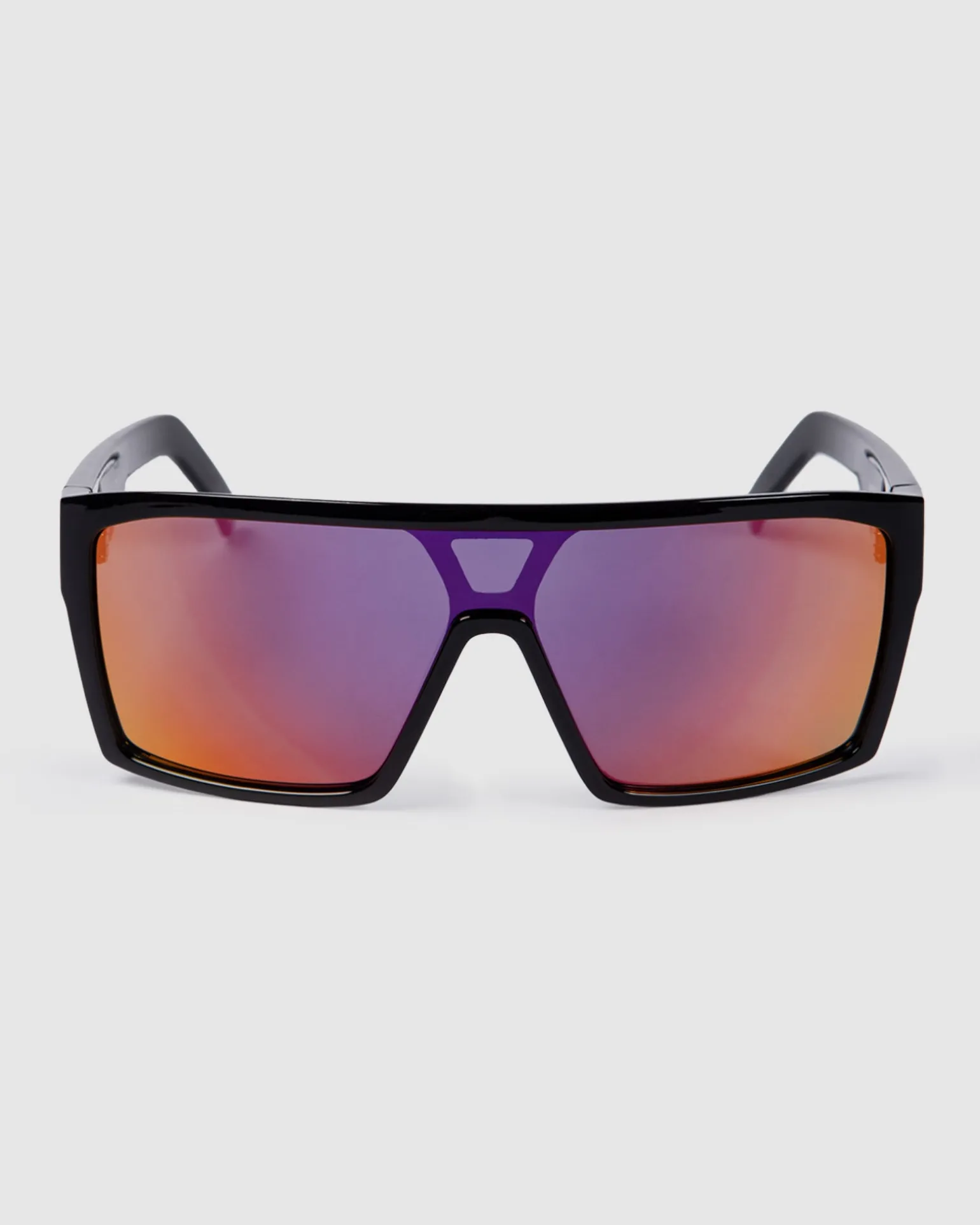 UNIT Sunglasses Command - Black Purple Polarised-Unit Clothing Best Sale