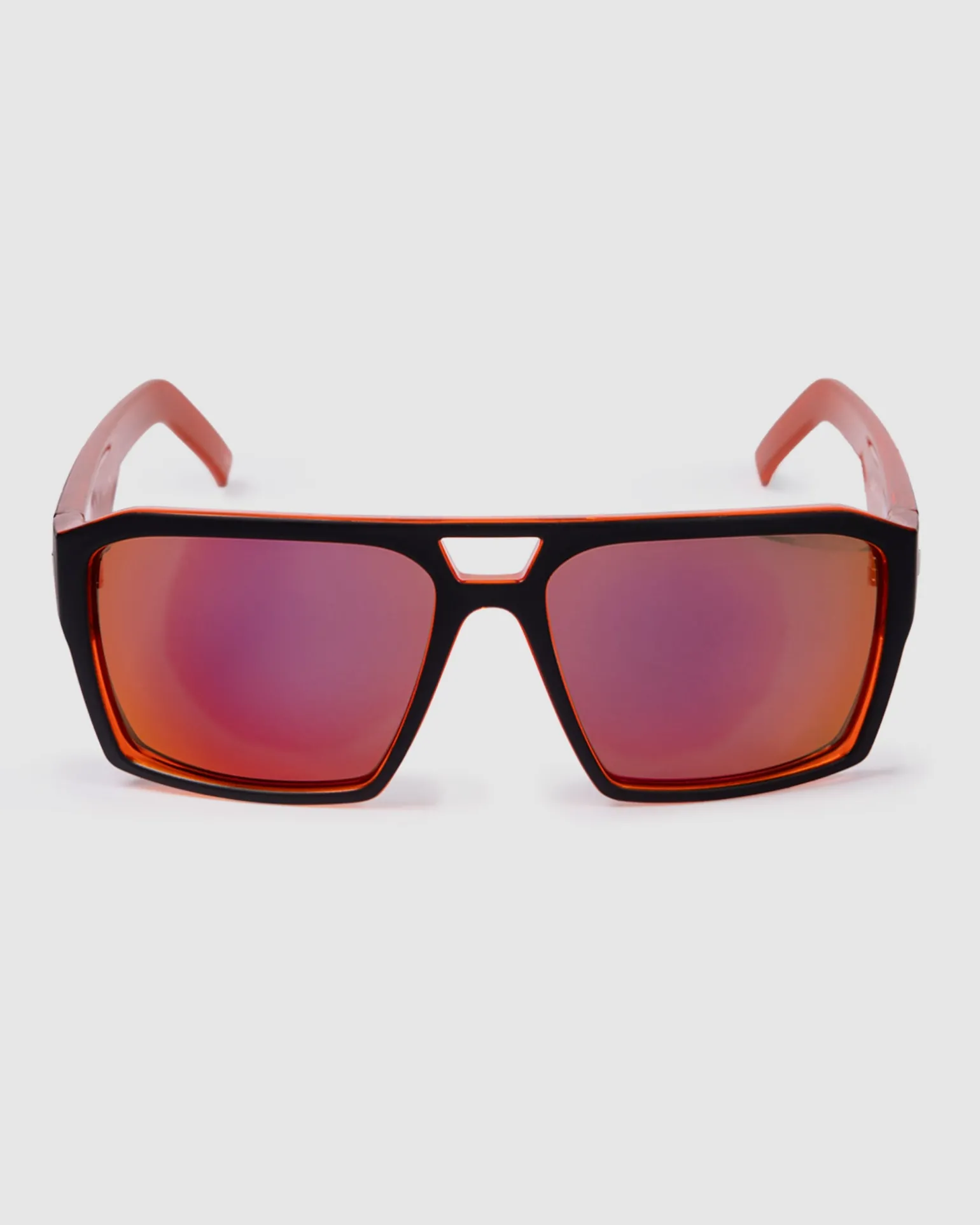 UNIT Sunglasses Vault - Matte Black Orange Polarised-Unit Clothing Best