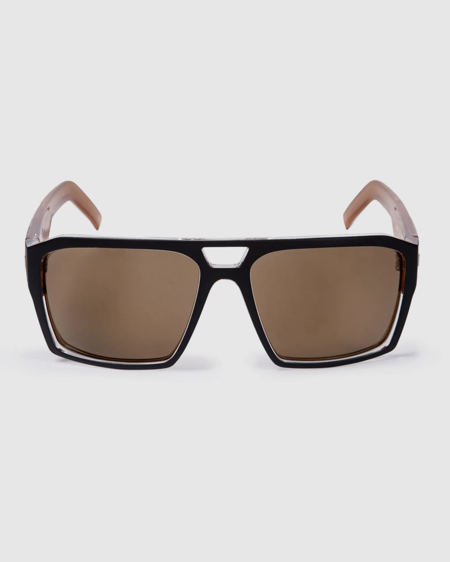 UNIT Sunglasses Vault - Matte Black Gold Polarised-Unit Clothing Online