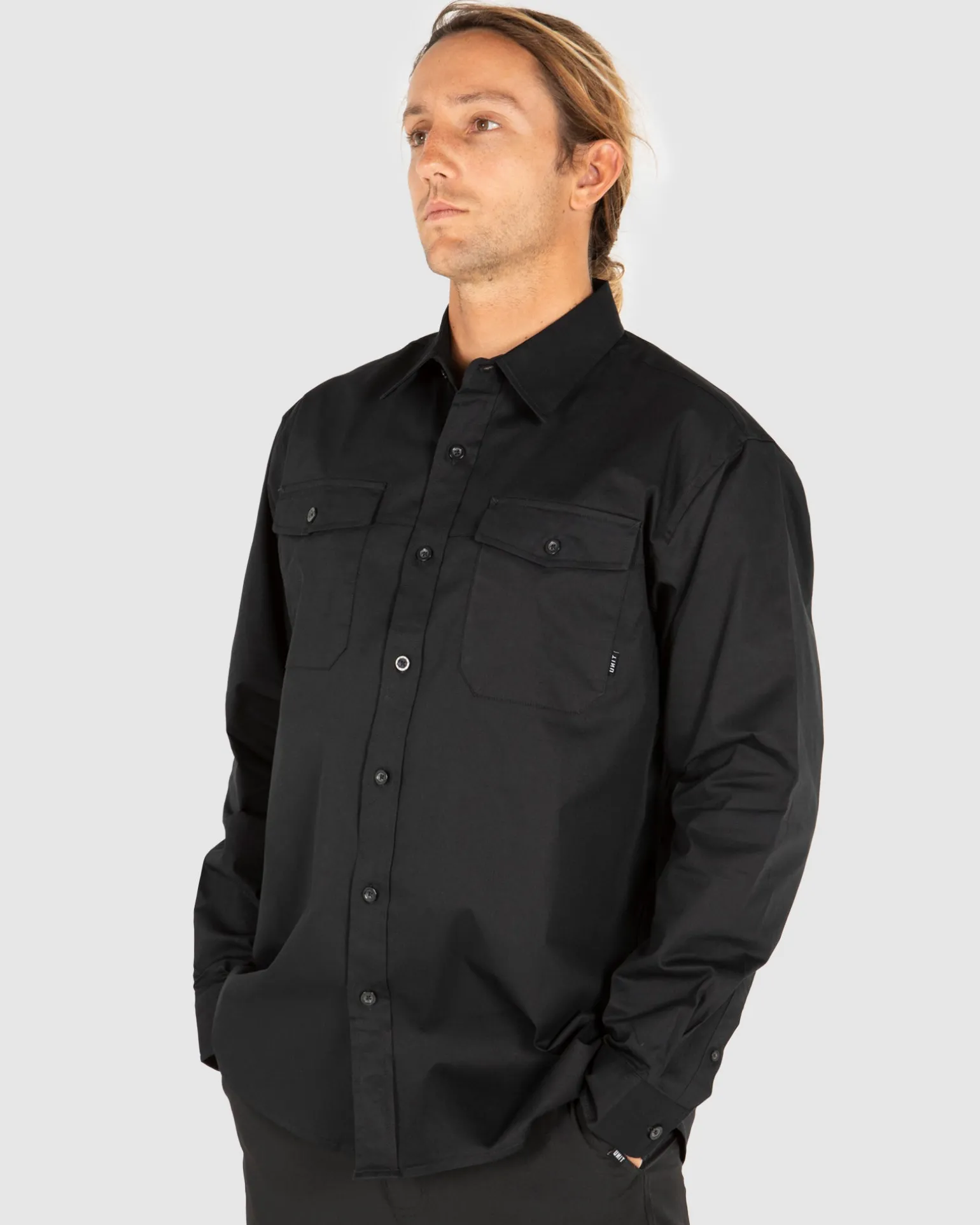 UNIT Task Long Sleeve Work Shirt-Unit Clothing Discount