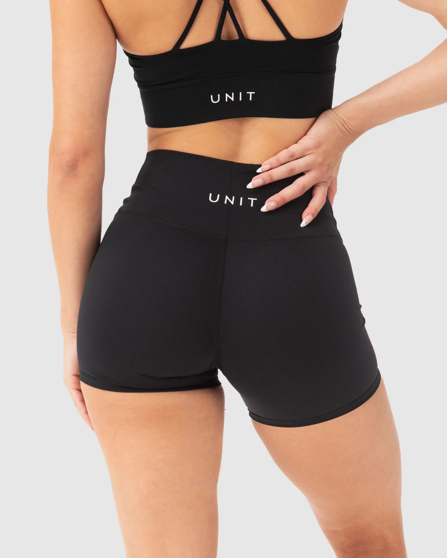 UNIT Tempo Ladies Mini Active Shorts-Unit Clothing New