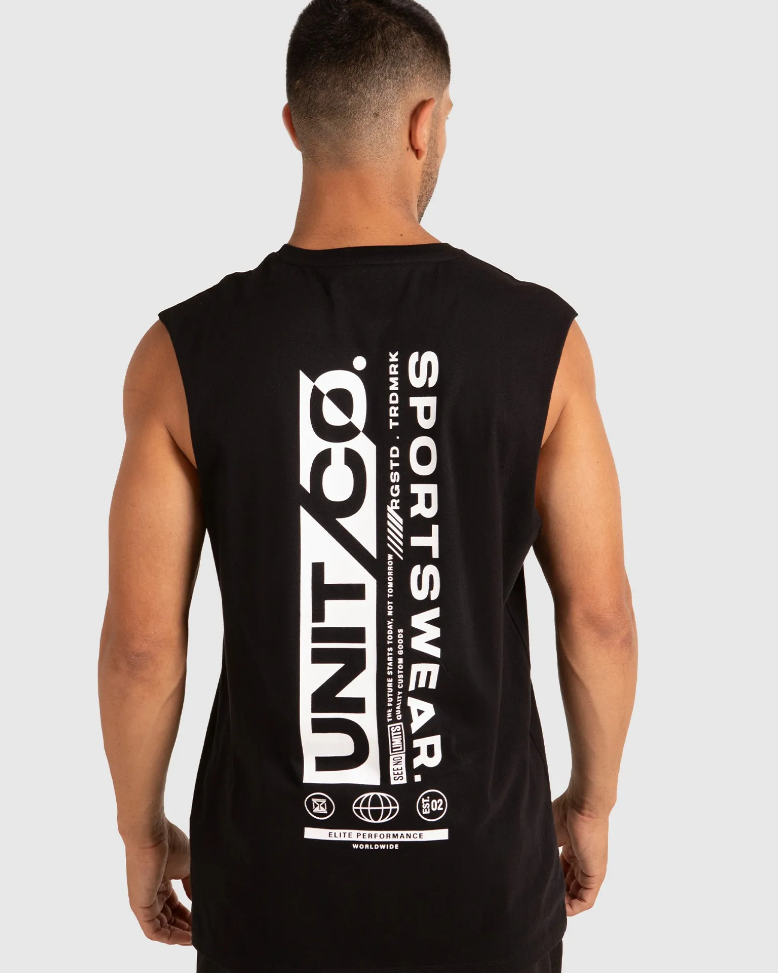 UNIT Trainee Mens Muscle Tee-Unit Clothing Cheap